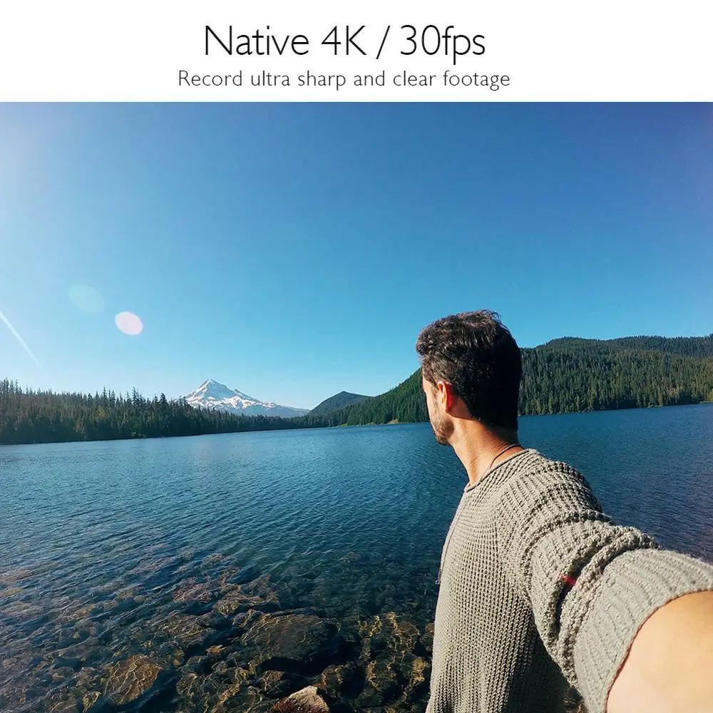  AKASO V50X Native 4K30fps WiFi Action Camera with EIS Touch Screen 4X Zoom 131 feet Waterproof Came