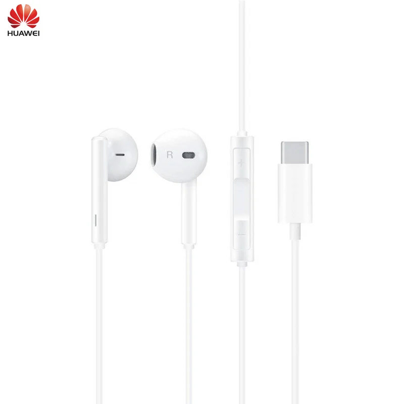 Оригинальные наушники HUAWEI CM33 usb type-C в ухо Hearphone гарнитура микрофон громкость HUAWEI mate 10 20 Pro 20 X RS P 10 20 30 Note 10