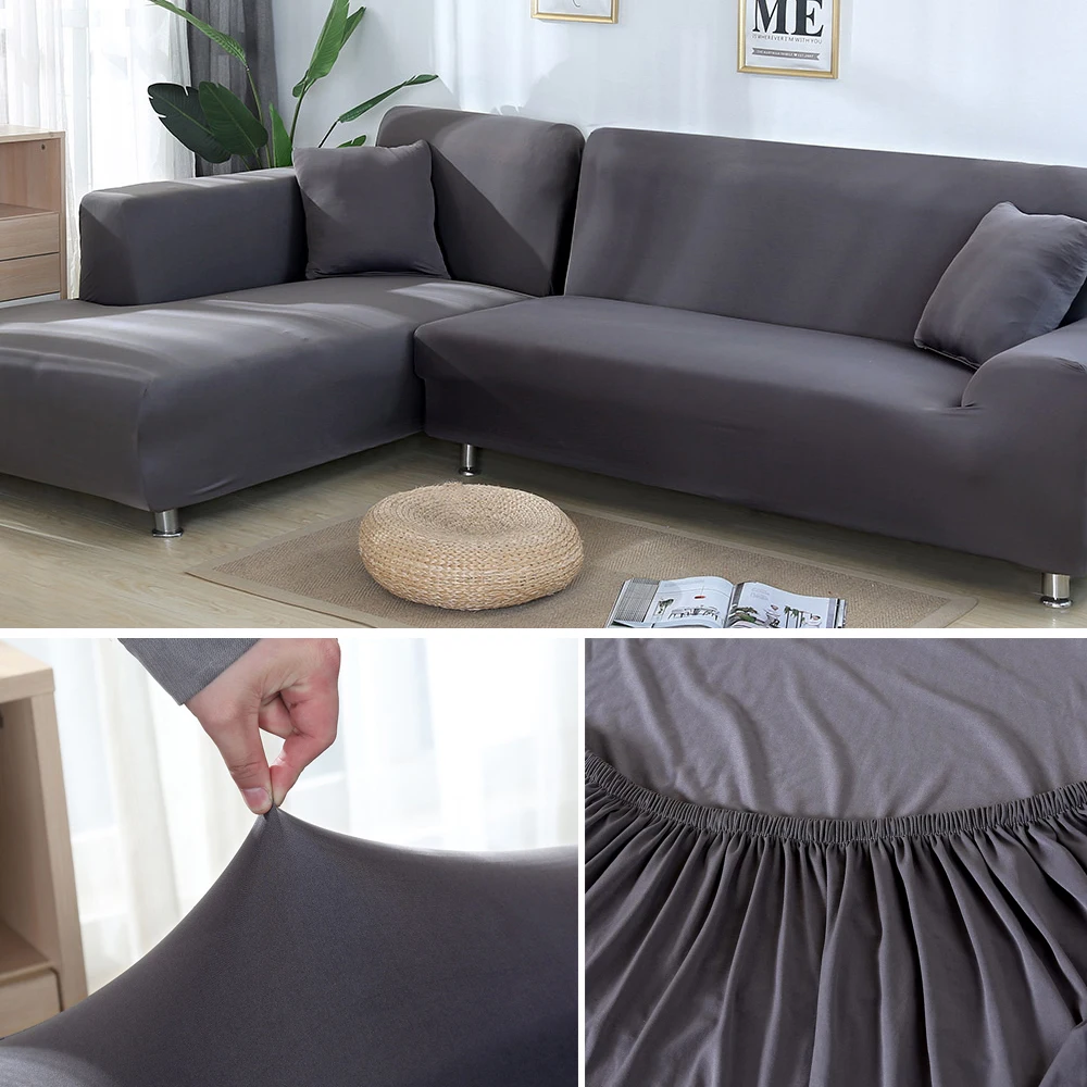 Сплошное волшебство Диван Крышка для гостиной RoomCorner секционный чехлов стоматологическое кресло крышка протектор 1/2/3/4 местный плотно Обёрточная бумага 2 шт