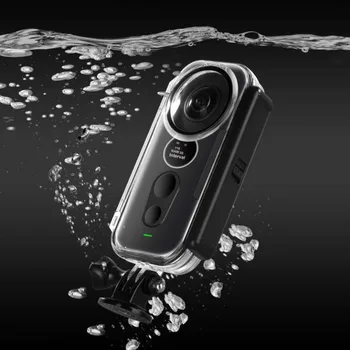 

Plastic Waterproof Case For Insta 360 One X 360 Action Camera Underwater Video Protective Housing Water Resistant Case Accessory