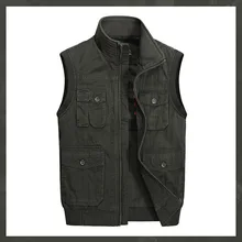 JP повседневный мужской жилет из чистого хлопка для стирки, весенний и осенний жилет для фотосессии, рыбалки, 2933 стиль