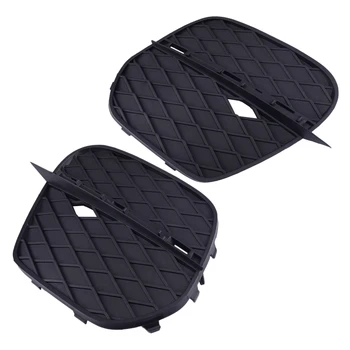 

Front Pair Bumper Lower Grille fit for BMW X5 E70 2011 2012 2013 Closed Grid
