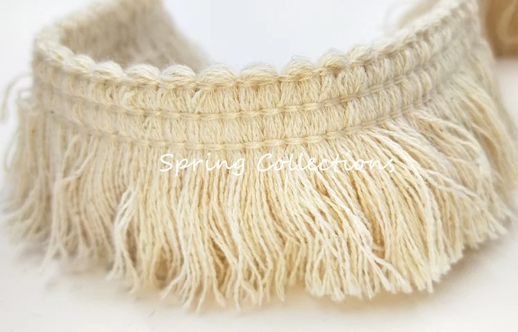 5M/lot 4CM width Thicken cotton thread trimming,fringe,trim, for diy sofa,pillow,curtain,soft cloth accessory