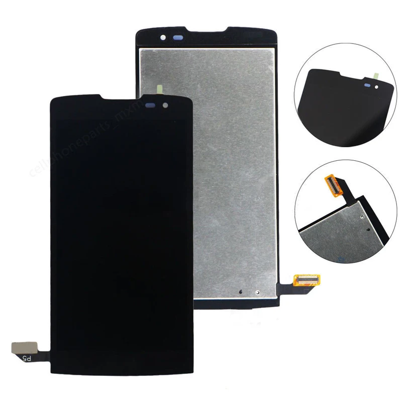 

1Pcs Top quality new For LG Leon H340 H345 H340N H324 MS345 LCD Display Touch Screen Assembly Black White,No/with Frame