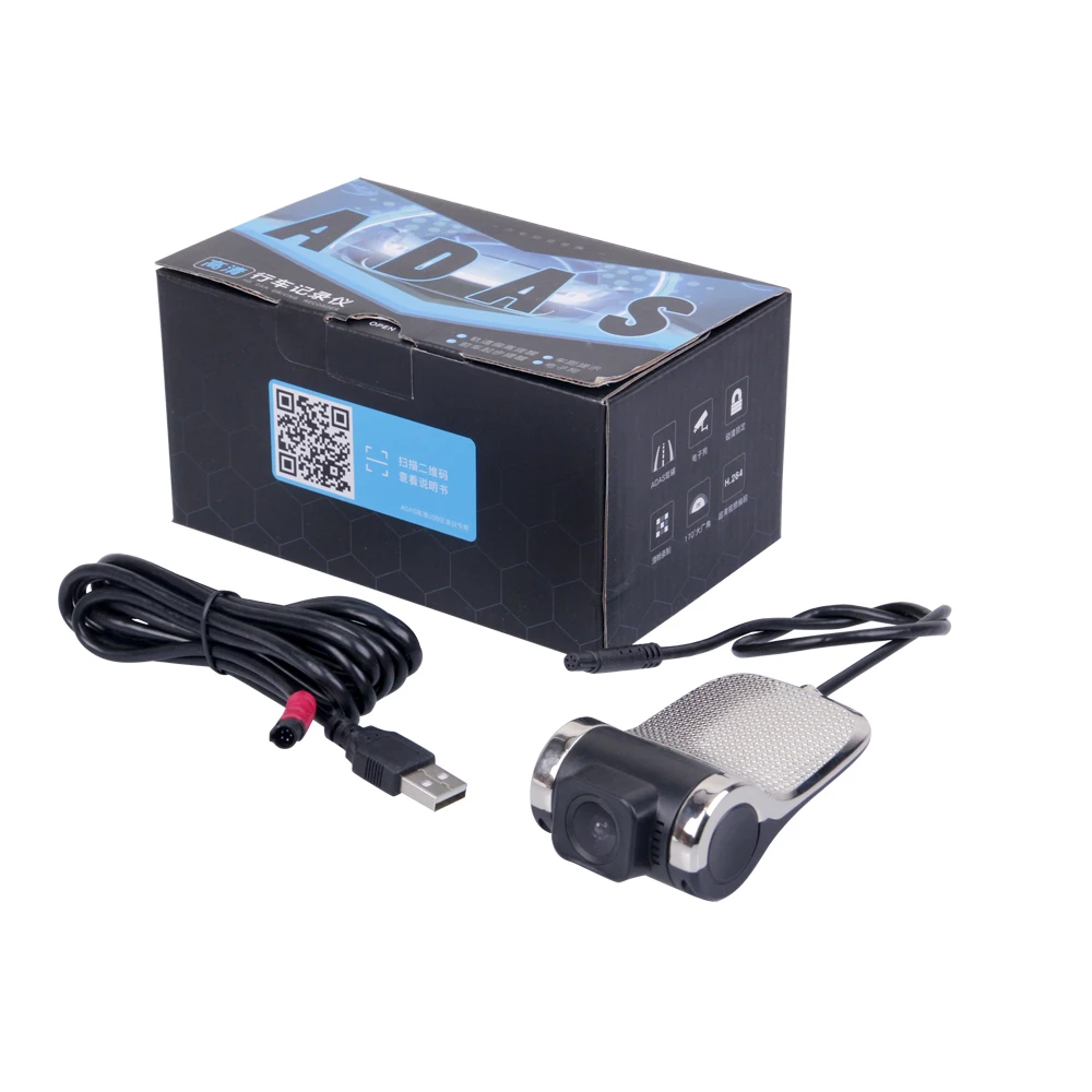 Автомобильный видеорегистратор камера 1080P FHD 1G DDR WiFi ADAS G датчик электронная