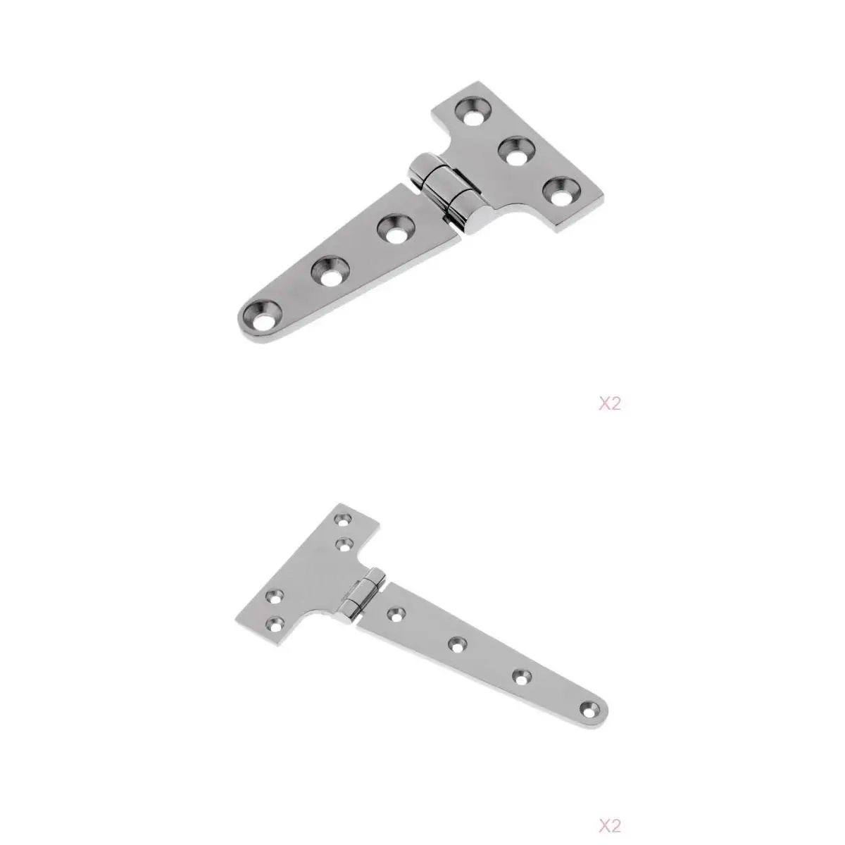 Tee Hinge Boat Cabinet Shed Door Gate T Strap Hinge 203mm& 100mm Hardware