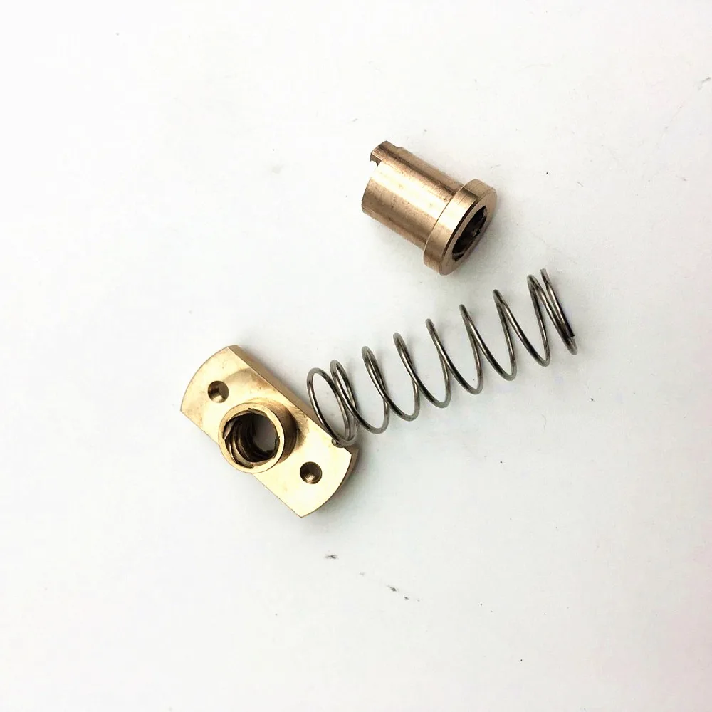 

1pcs*anti-back lash TR8 lead screw brass nut for upgrade CR-10/Tornado and clone 3D printer anti backlash Spring Loaded nut
