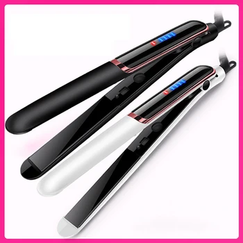 

AirGTC Straight Splint Hair Straightener Iron White Black Straightening Corrugated Curling Iron Styling Tools Hair Curler