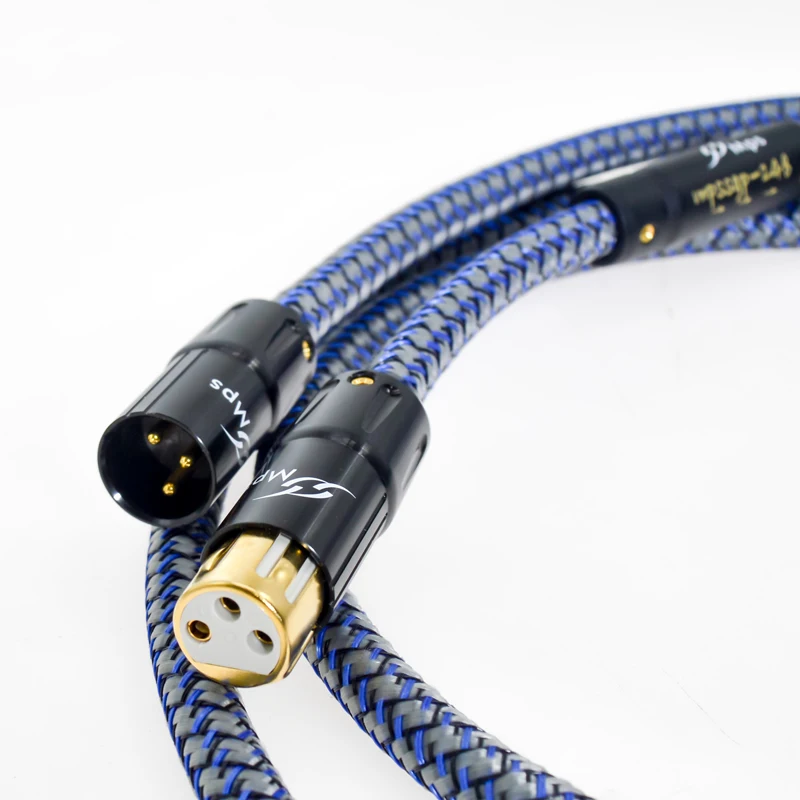 븸 MPS SGP-248XLR 99.99997% OCC 簢  +   OCC 簢  HIFI  XLR ȣ  ̺