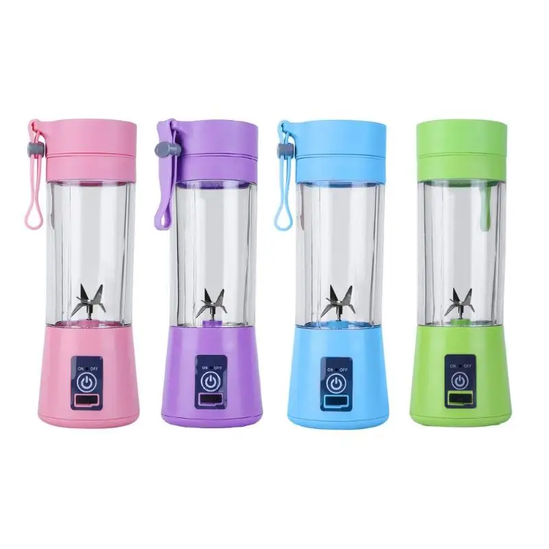 

Chargable Usb Blender Juicer Extractor Mini Fruit Juicer Smoothie Blender Maker Blender Bottle Portable 6 Blades Juicer