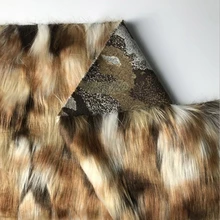 Искусственный мех коричневый кофе квадратный жаккард плюш искусственный мех Ткань для пальто воротник и сумка Домашний текстиль Одежда игрушки ремесла Шитье