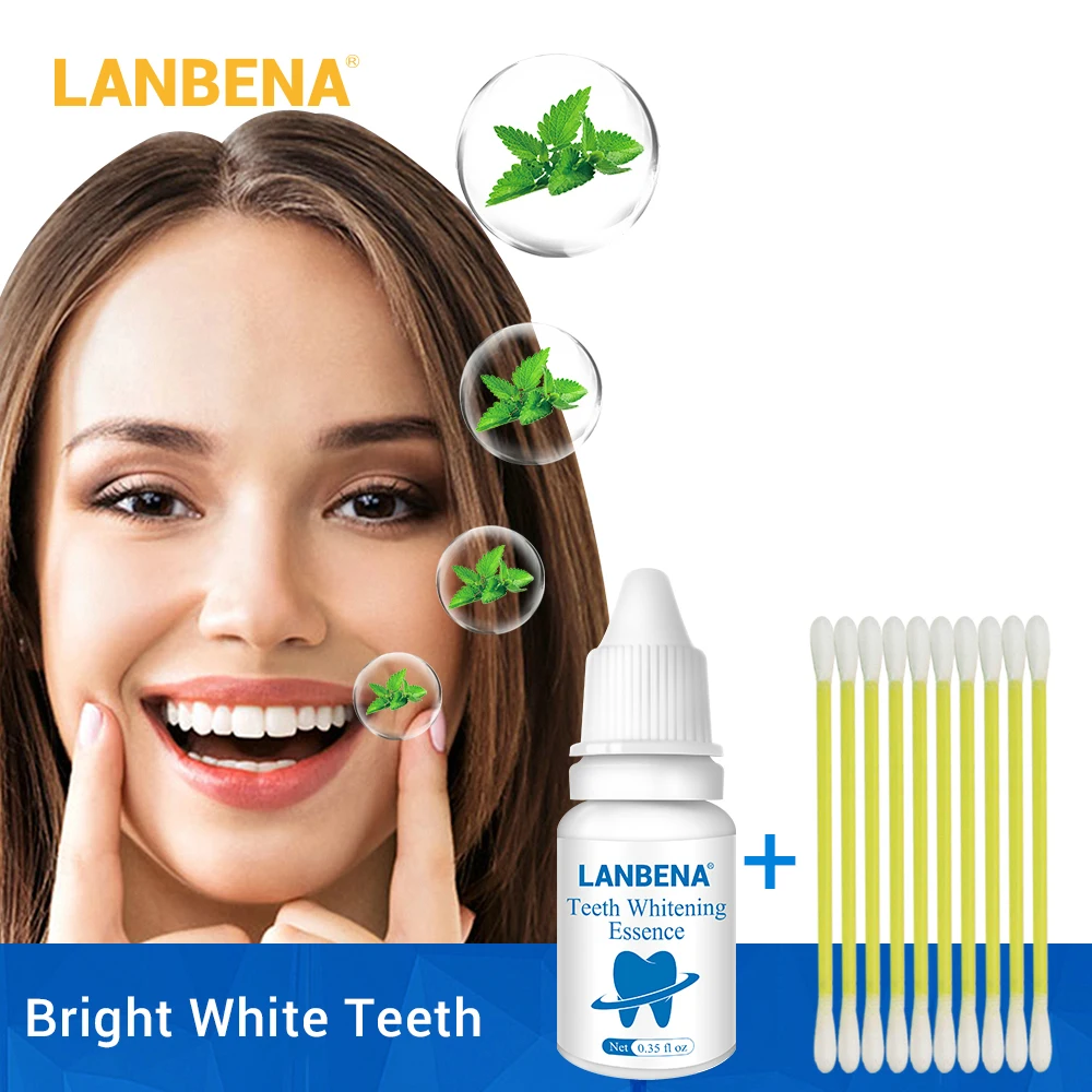 LANBENA отбеливание зубов пудра с эссенцией для гигиены полости рта чистки