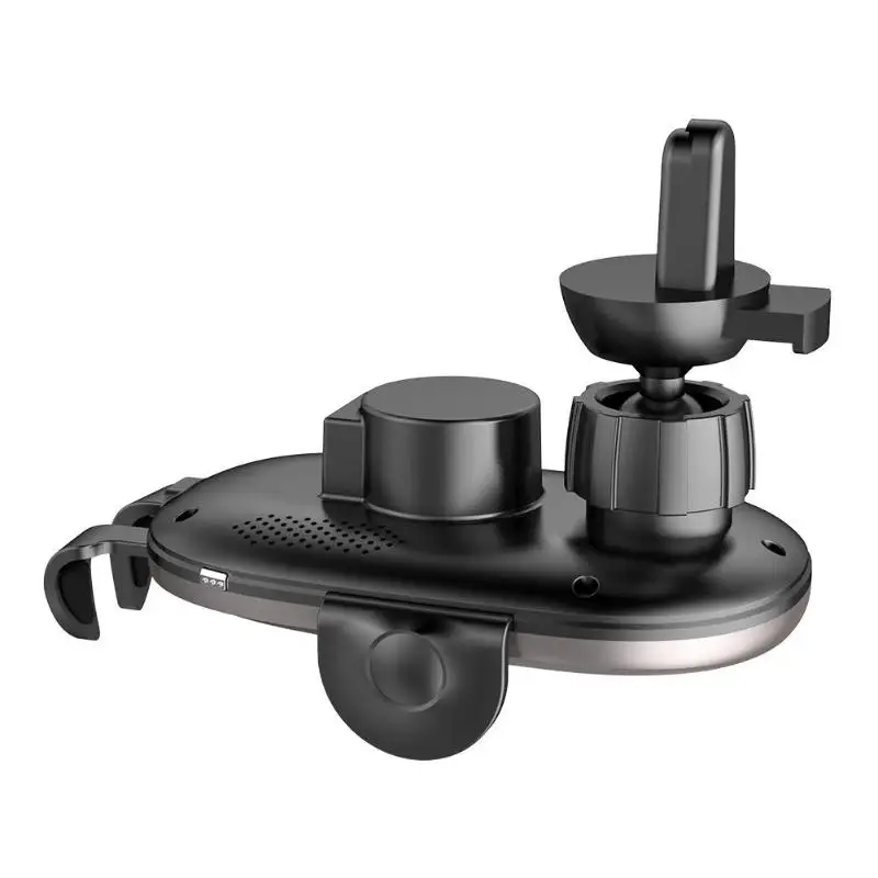 Durable Wireless Charger Delicate Texture Wireless Car Charger with Air Outlet Bracket Smart Mobile Phone Magnetic Charger