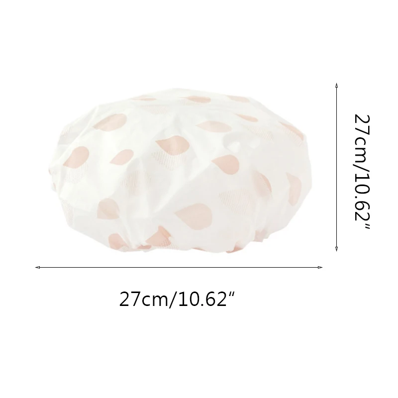 Принадлежности для ванной, шапочка для душа, водонепроницаемая шапочка для ванной, женская маска для ванной, шапочка для душа, защита от дыма, покрытие для волос, шапочка для волос