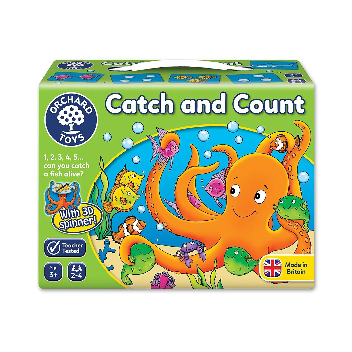 

Orchard Toys Board Game Catch Count Capture And Counting Parent And Child Toy Tabletop Game Jigsaw Puzzle