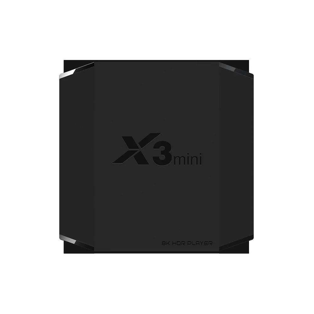 2 шт./лот X3 MINI Amlogic S905X3 0 ГГц 4 Гб ddr4 ram 64 rom 8k android 9 ott tv box|ТВ-приставки и медиаплееры| |