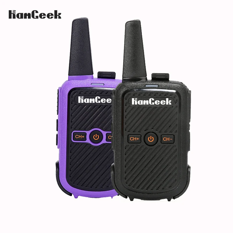 

HamGeek 2PCS HG-360 Mini Walkie Talkie UHF Radio 8W 5KM 16CH FM Transceiver For Hotel Outdoor Uses