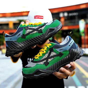 

New mesh style sports shoes, non-slip, durable, shockproof, thick-soled, young people's favorite, middle-aged people's heart
