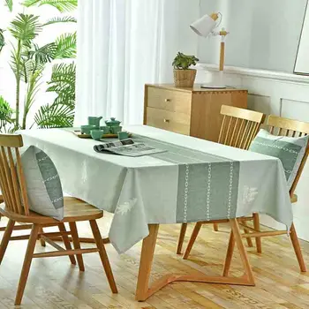 

Tablecloth Living Room Dining Table Decorative Tablecloth Waterproof Oil Resistant Tablecloth