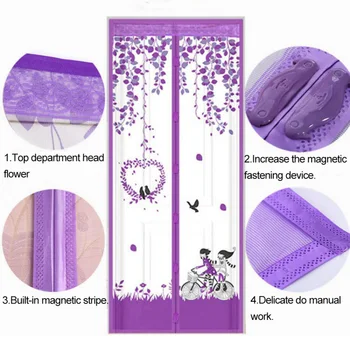 

Summer Home Doors And Windows Magnetic Curtain Nets Anti-fly Mosquito Nets Doors And Windows Mosquito Nets