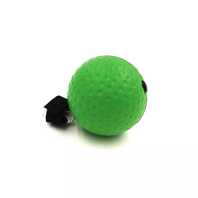 Boxing Speed Ball Head-mounted PU Punch ball MMA Sanda Training Hand Eye Reaction Home Sandbag Fitness Boxing Equipment boxeo only green ball