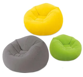 

American INTEX Genuine Lazy Bone Sofa Inflatable Sofa Flocking Sofa Color Sofa