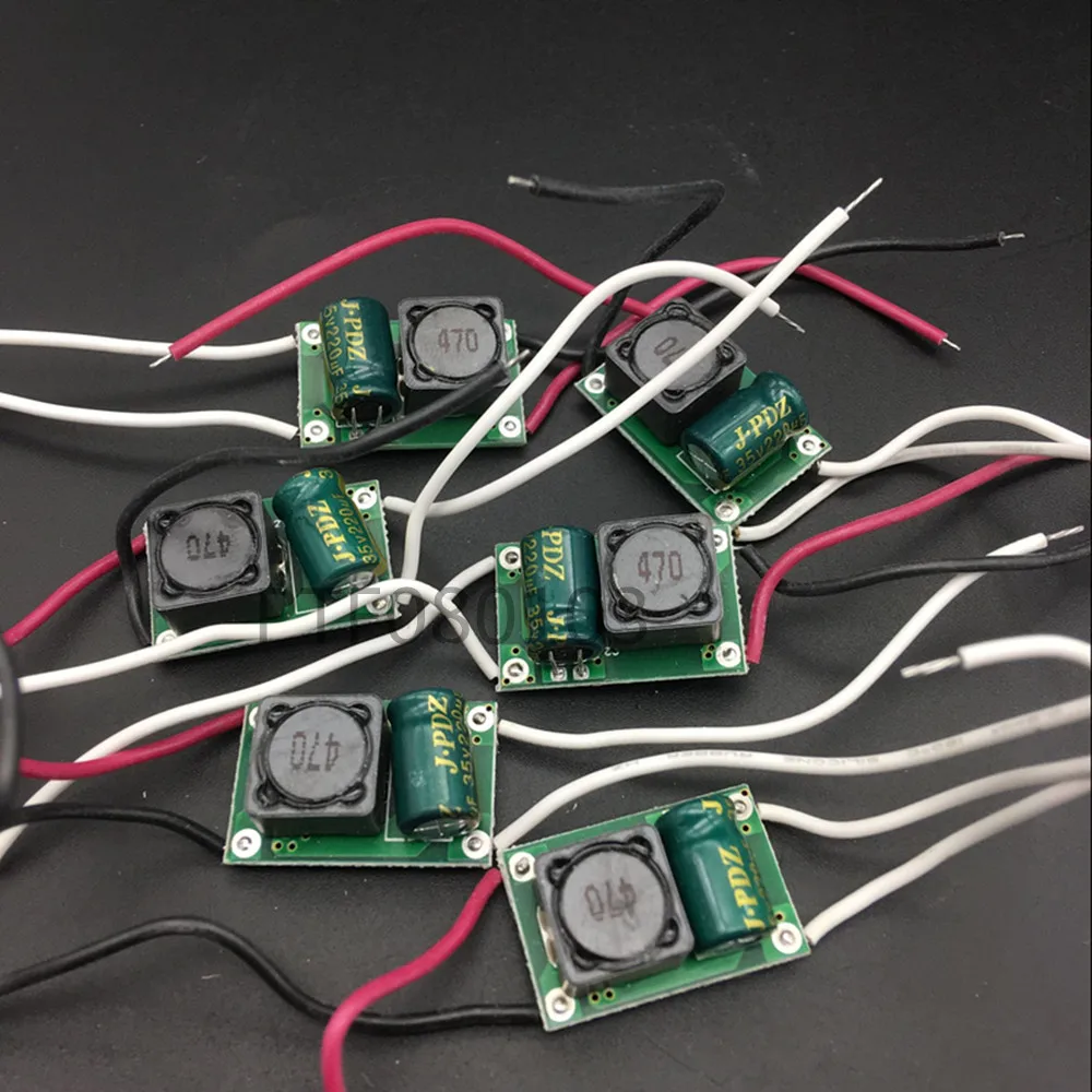 2PCS/LOT Input 12V~24V AC/DC-DC Output 5V~12V 850~ 900mA Power Supply LED Driver For 9W 10W Light Floodlight Bulb Lamp | Лампы и