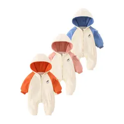 Vêtements pour bébé, combinaison de printemps, automne, sortie, mignon, Super vêtements pour garçons et filles, barboteuse d'hiver 