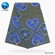 LIULANZHI африканская восковая ткань s 6 ярдов/партия нигерийская настоящая восковая ткань для платья Лидер продаж настоящая батик ткань ML9H1950-ML9H1969