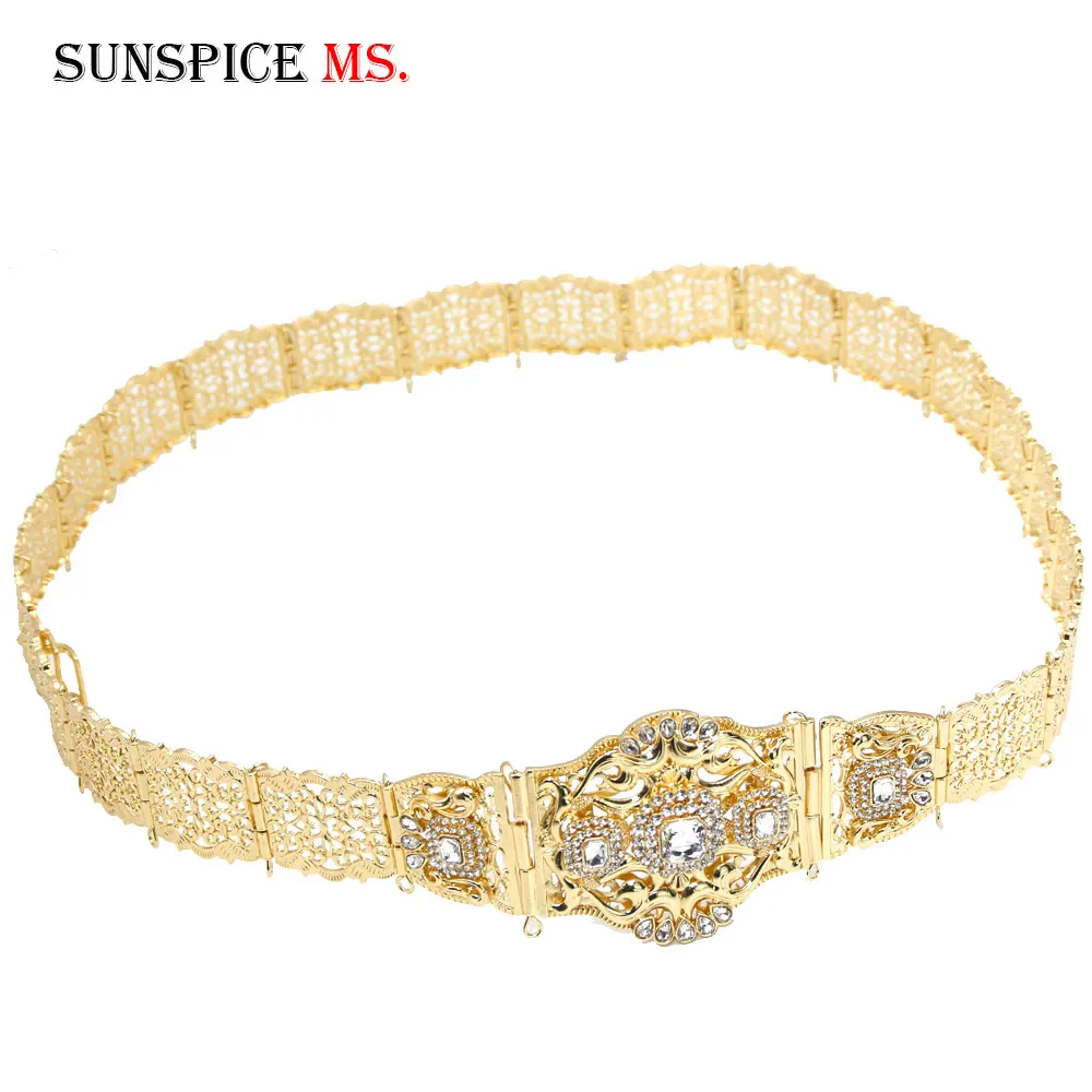 SUNSPICE-MS, круглые стразы, женский ремень, металлическая цепочка на талию, золото, серебро, цвет, марокканский кафтан, пояс, этническая, свадебная, ювелирное изделие, подарок