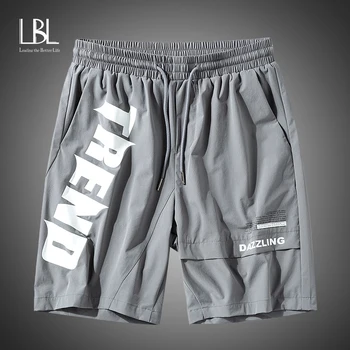 

LBL Men Fashion Shorts 2020 Summer Hip Hop Cargo Shorts Male Streetwear Joggers Shorts Men's Kroean Hip Hop Casual Shorts L -8XL