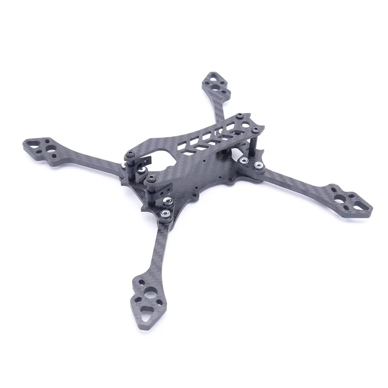 

Newest SLAMNASTY 207mm Wheelbase 5mm Arm 3K Carbon Fiber Frame Kit for RC Drone Quadcopter Spare Parts Accessories