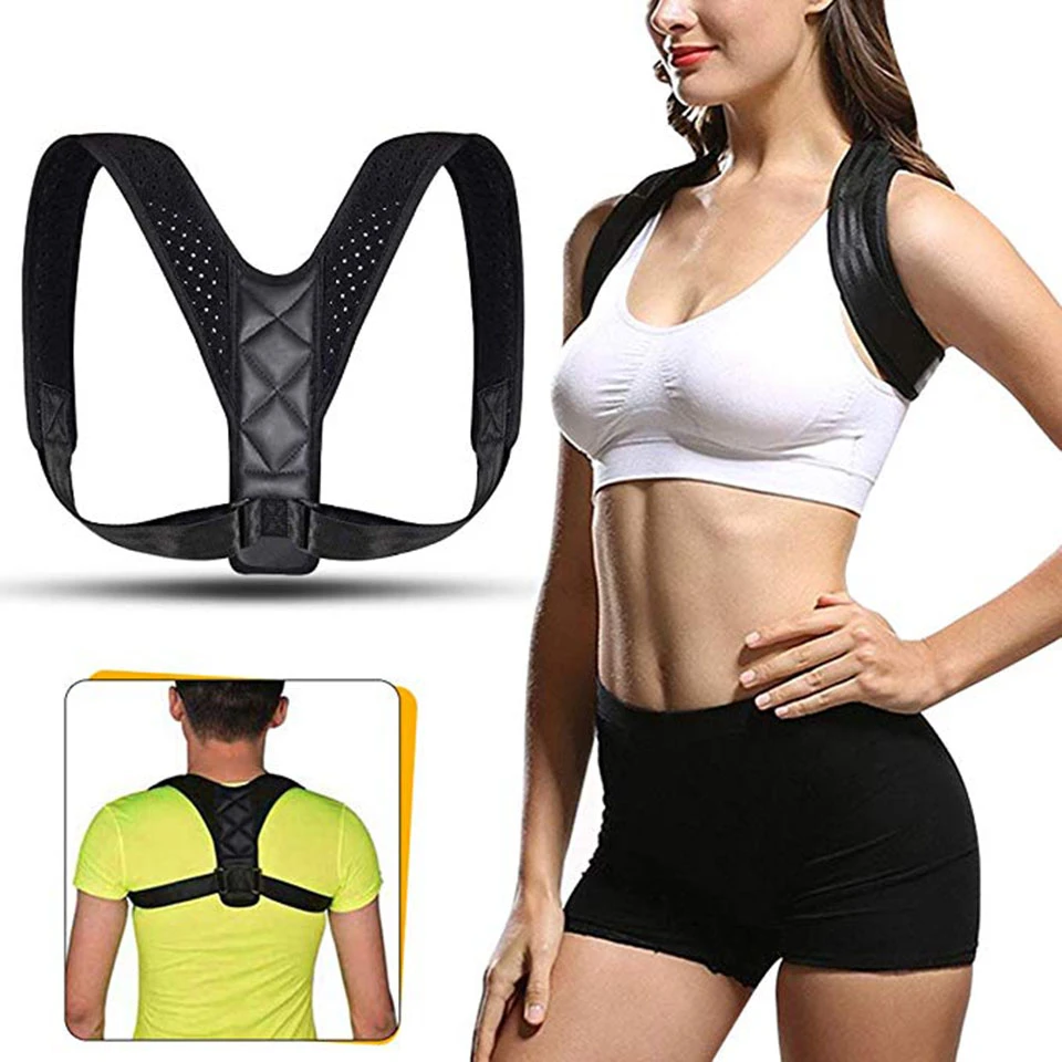 mesh geluk slepen Brace Ondersteuning Riem Verstelbare Terug Houding Corrector Sleutelbeen  Spine Terug Schouder Lumbale Houding Correctie Voor Mannen  Vrouwen|Rugondersteuning| - AliExpress