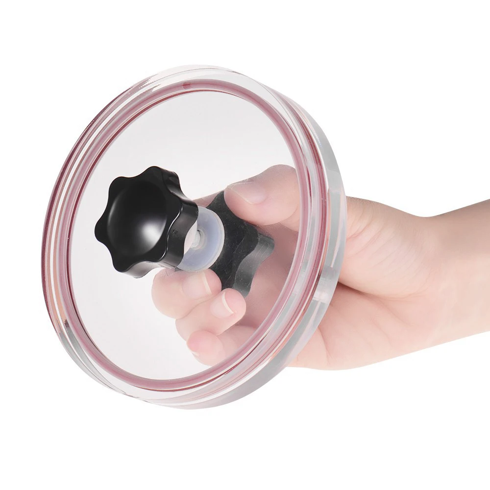 

Electric Music Record Cleaner Clamp Vinyl Record Lable Saver Protector Waterproof Acrylic Cleaning Tool with Cleaning Cloth