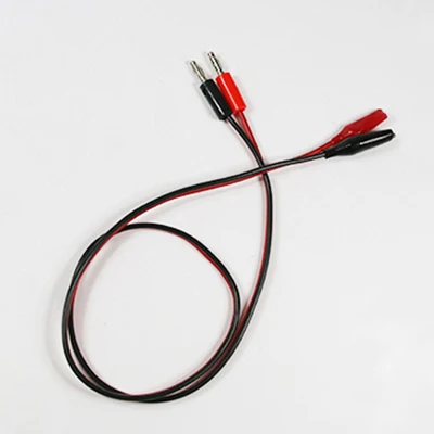 

Multimeter test line DC power supply test line double-ended alligator clip banana head 1pairs