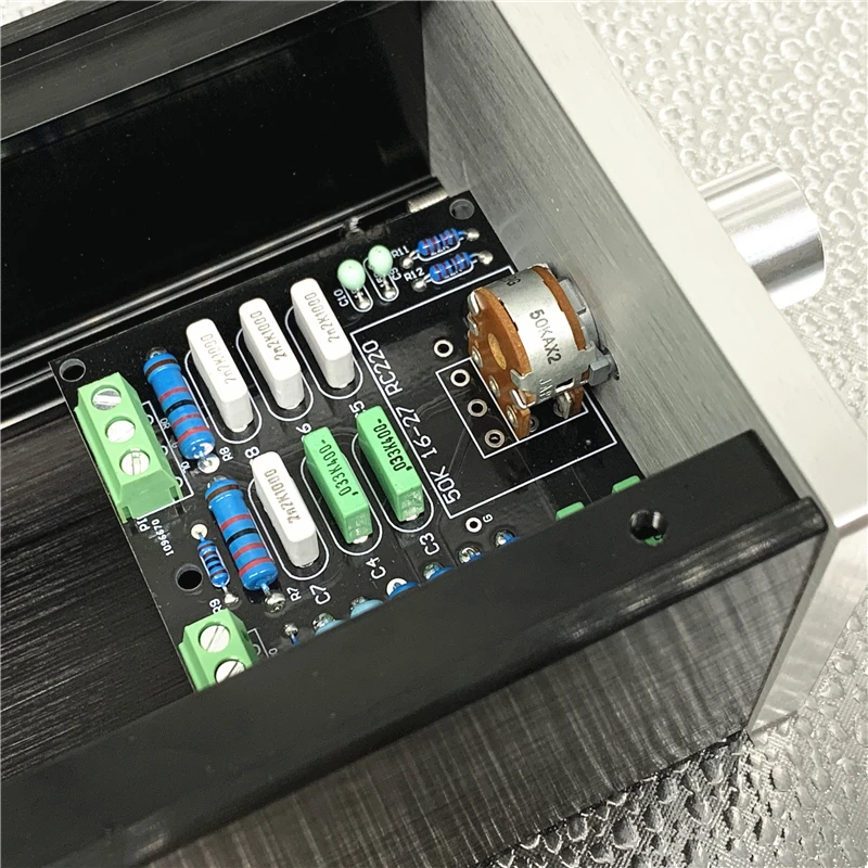 TIANCOOLKEI  FV3 Passive preamplifier HIFI passive equal loudness pre-stage Alps 16 type/27 type volume control amplifier 