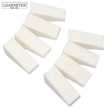 

LEARNEVER 8pcs Soft Nail Art Polish Gel Gradient Nail Sponge Painting DIY Nail Creative DIY Sponge Art Tool Tools Manicure A5U7