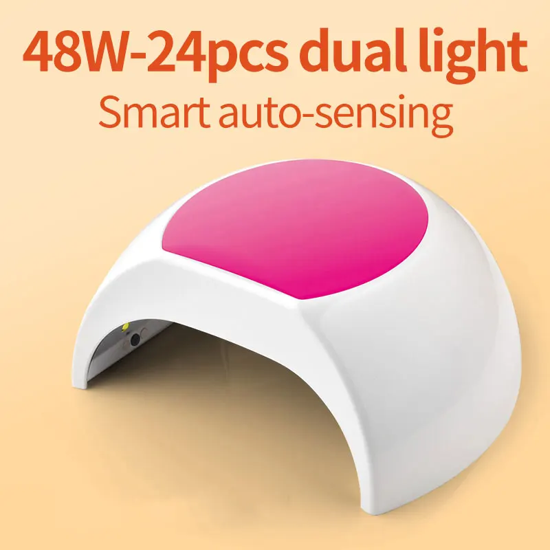 SIMINAIL LED UV 네일 램프 48 w Lampara LED ManicuraMetal Base Plate Bottom for Quick Dry All Gel Polish 48 W 305nm