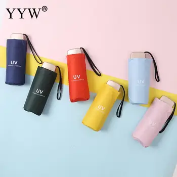 

Sunny And Rainy Umberlla For Women Portable Mini Pocket Parasol Paraguas Car Umbrella Folding Umbrella Rain Women Guarda Chuva