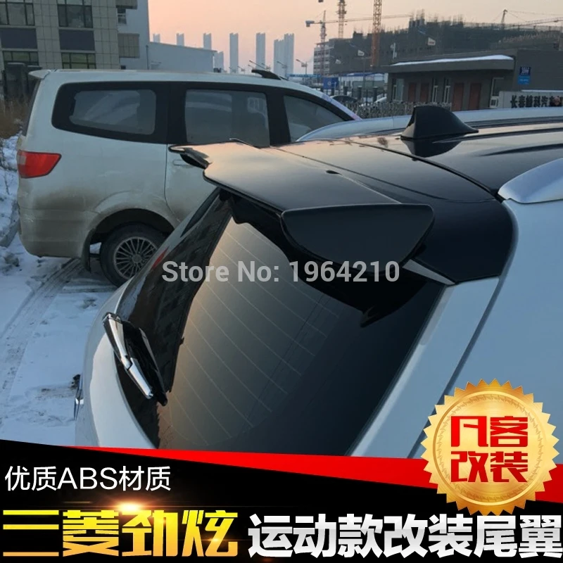 Автостайлинг MONTFORD Неокрашенный задний спойлер из АБС пластика для багажника