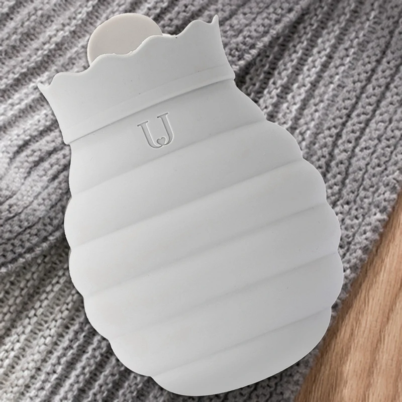 Xiaomi Jordan&Judy сумка для горячей воды 620 мл/313 мл Микроволновая печь нагревательная силиконовая бутылка зимний нагреватель с трикотажной крышкой грелка горячей воды