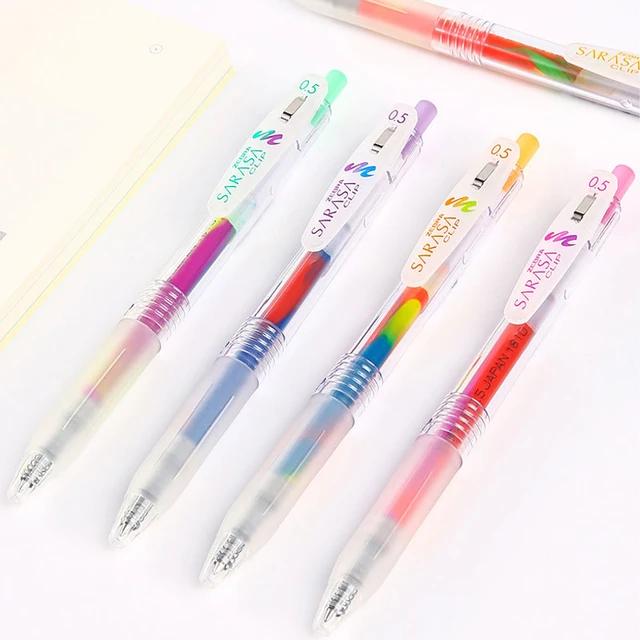 Fantasy Rainbow Gel Pen color gradient press 0.6mm hand account