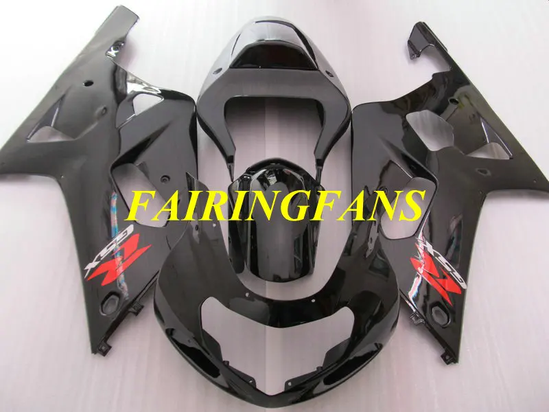 Инжекторный комплект для GSXR600 750 K1 01 02 03 GSXR 600 GSXR750 2001 2002 2003 глянцевый черный Обтекатели Кузов+ подарки SH57