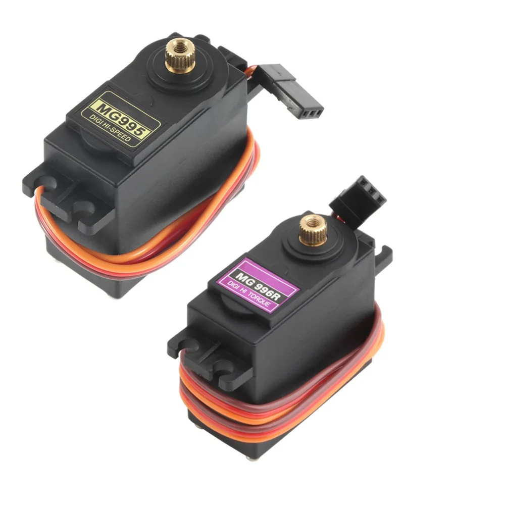 Сервоприводы Digital MG995 MG996, вес 13 кг, 15 кг, сервопривод металлический для Futaba JR моделей автомобиля, вертолета, лодки