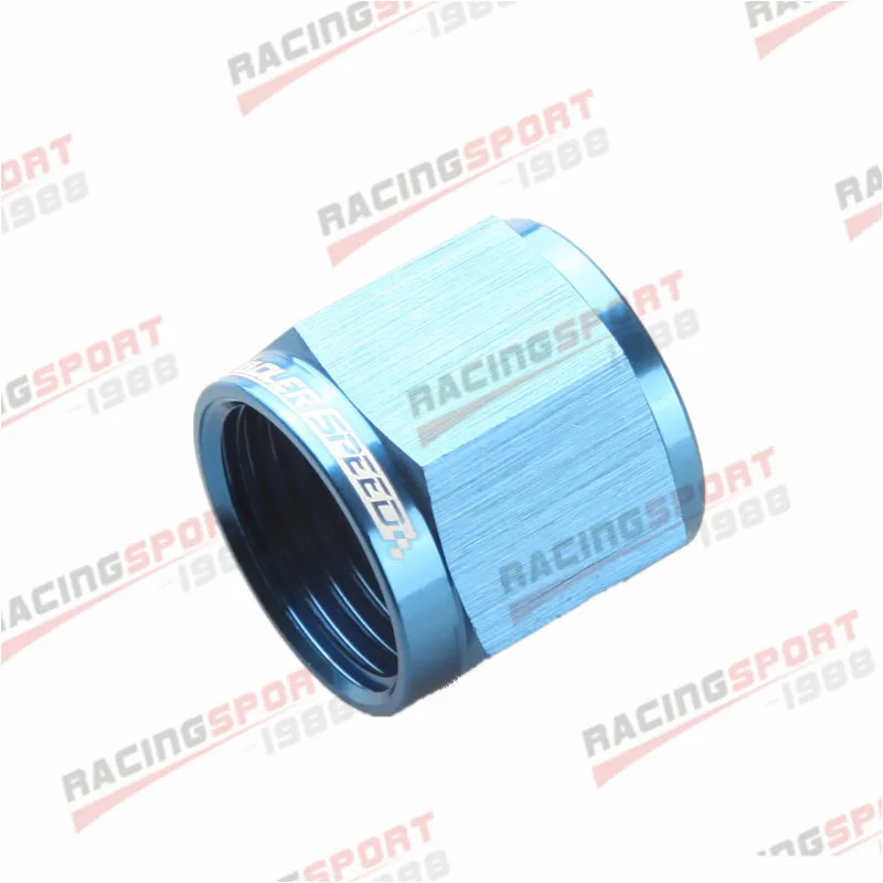 Flare Metric Fitting AN3 AN4 AN6 AN8 AN10 AN12 Flare End Cap Aluminum Adapter