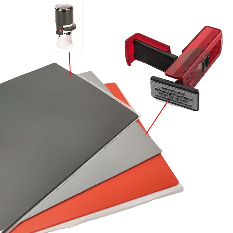 A4 Laser Rubber Sheet for Self Inking Stamp Withstand Oil Abrasion