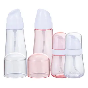 

4pcs 50ml 100ml Spray Bottle Emulsion Bottle Storage Bottle Refillable Subpacking Bottles