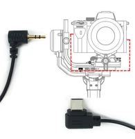 USB-C to 2.5mm Remote RSS Control Cable for DJI Ronin SC RSC2 RS5 RS4 RS3 RS2 Ronin-SC & Canon EOS R RP M5 M6 80D 77D 800D TYPEC