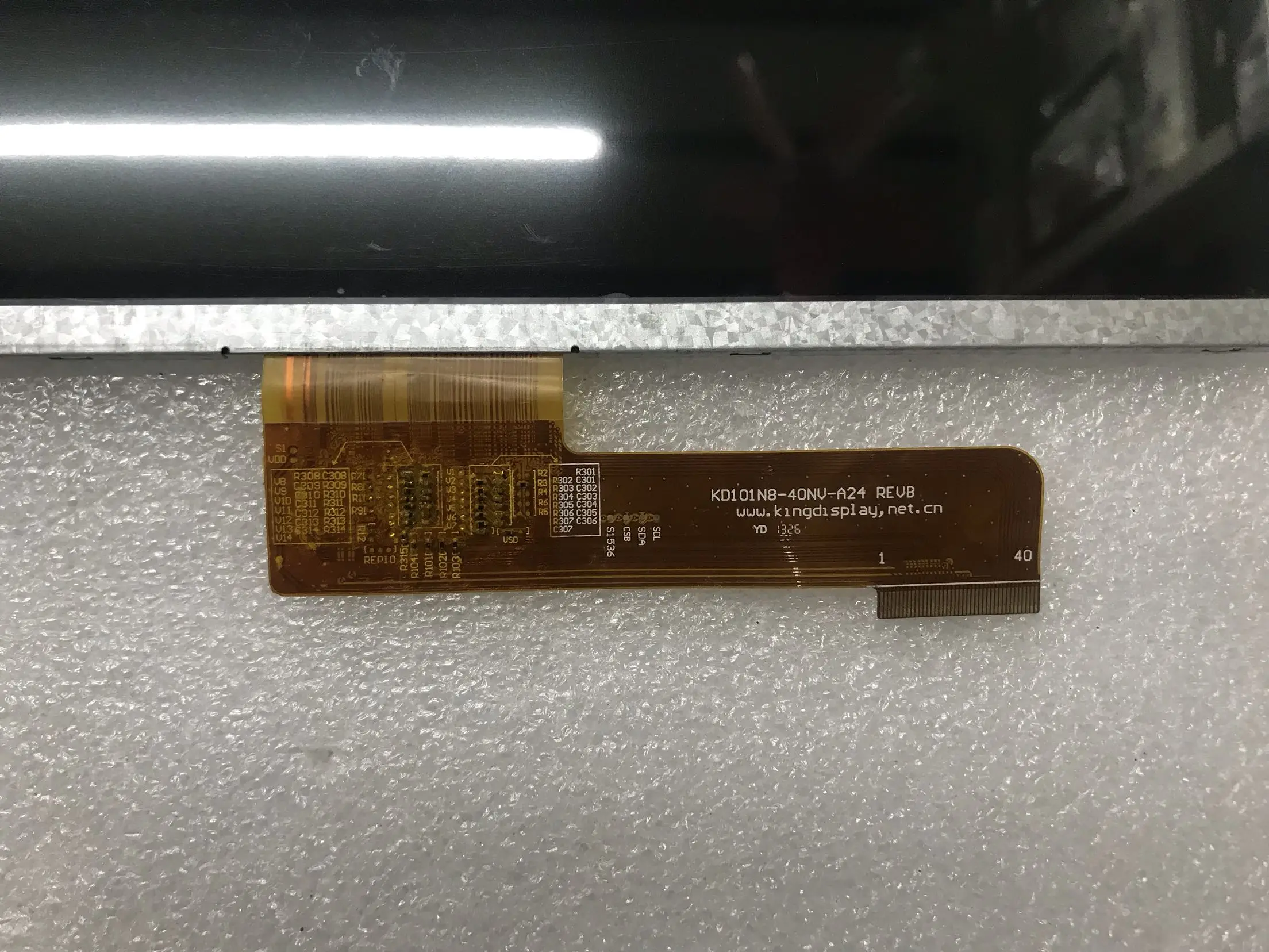 KD101N7-40NB-A24 LCD 디스플레이 화면