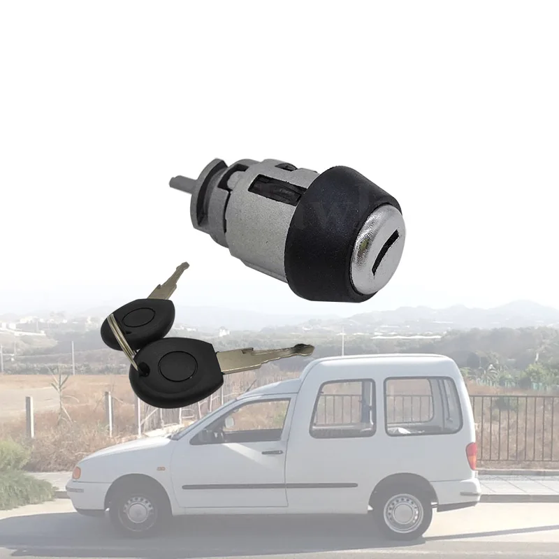 Цилиндр замка зажигания и ключи 357905855B для Seat Ibiza VW T4 Transporter Caravelle 1990-03 | Автомобили